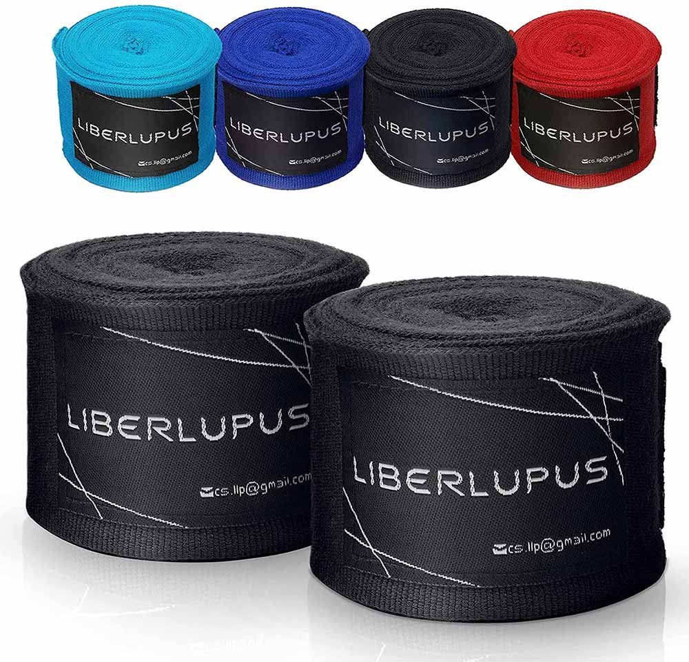 Liberlupus Elastic Professional Boxing Hand Wraps